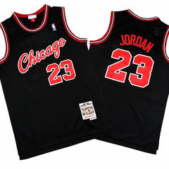 Michael Jordan 23 Bulls 1984 Black Jersey Stitched