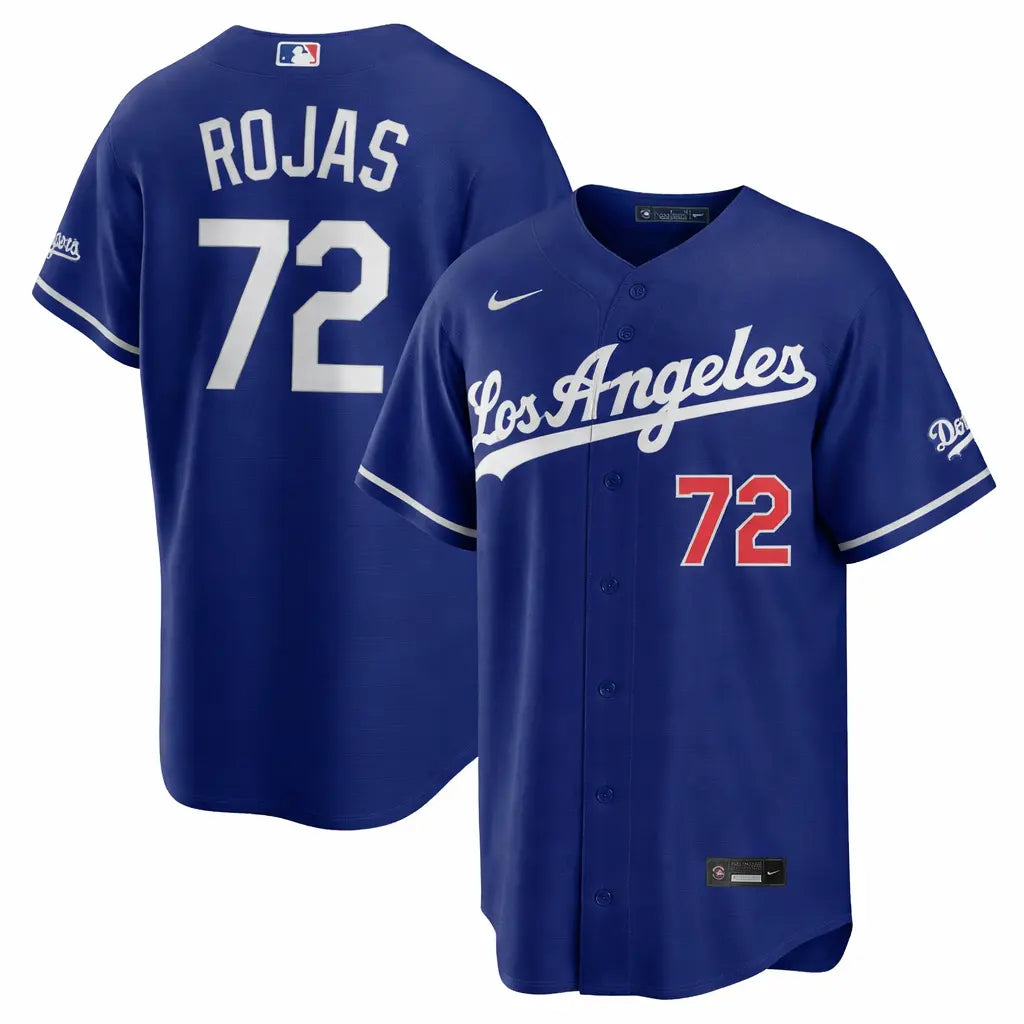 LA Dodgers 2026 Miguel Rojas Royal Alternate Jersey - Stitched Edition
