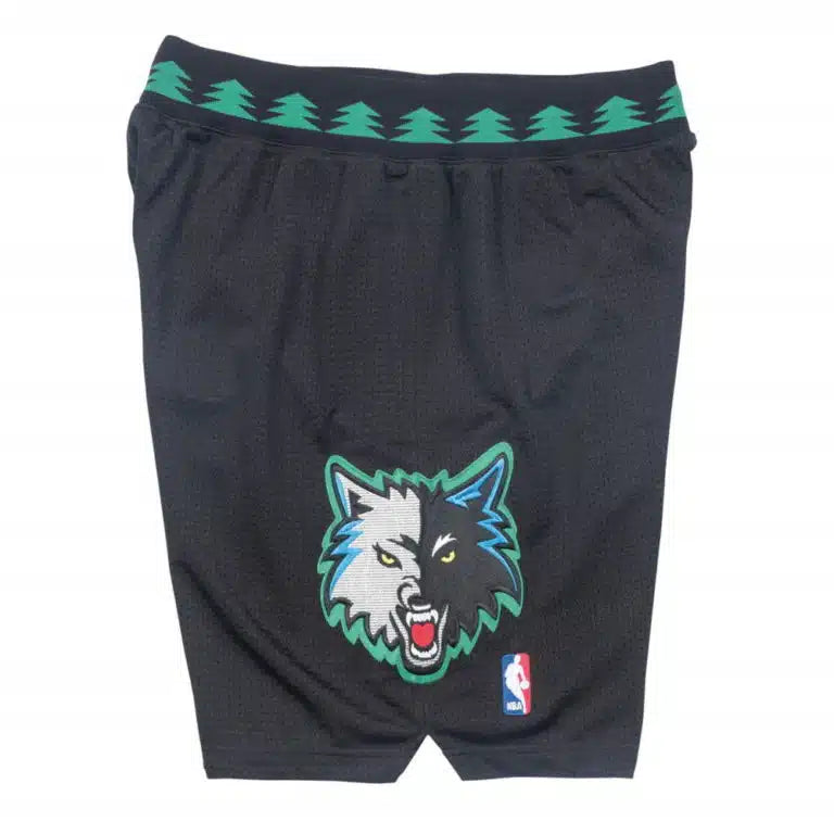 Minnesota Timberwolves 2003-04 Black Alternate Shorts