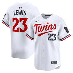 Twins Royce Lewis White Home Limited Jersey Stitched