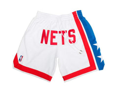 New Jersey Nets Shorts White