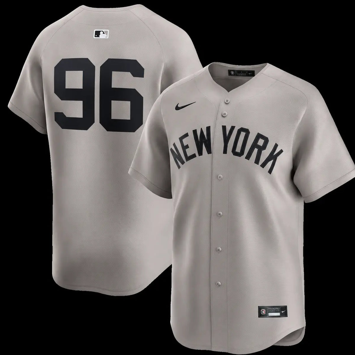 George Lombard Jr. #96 Yankees 2026 Gray Jersey