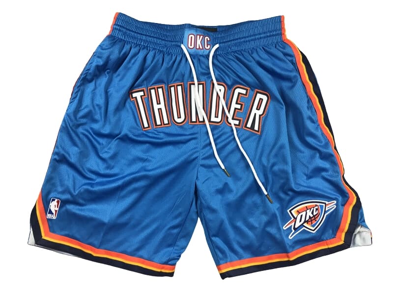 Oklahoma City Thunder Icon Blue Shorts