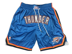 Oklahoma City Thunder Icon Blue Shorts