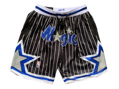 Orlando Magic Black Hardwood Classics Shorts