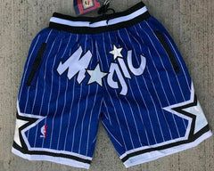 Orlando Magic Blue Hardwood Classics Shorts