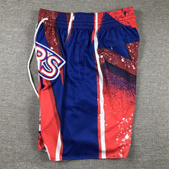 Philadelphia 76ers 1996-97 Hyper Hoops Shorts