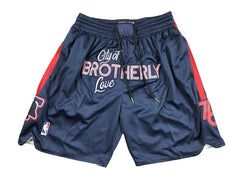 Philadelphia 76ers 2023-24 Navy Shorts