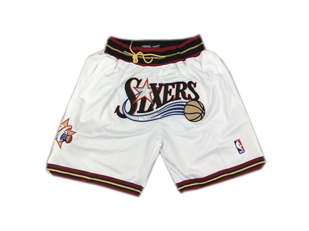 Philadelphia 76ers Shorts White