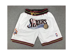 Philadelphia 76ers Shorts White