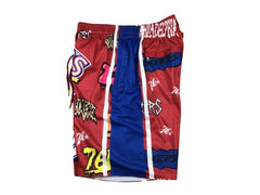 Philadelphia 76ers Slap Sticker Shorts