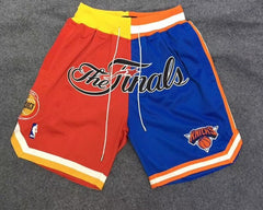 1994 Finals Rockets x Knicks Shorts (Red/Blue)