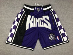 Sacramento Kings Shorts Purple
