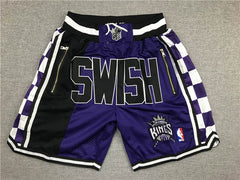Sacramento Kings Shorts Purple SWISH