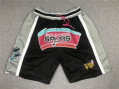 San Antonio Spurs 1998-99 Black 90s Shorts
