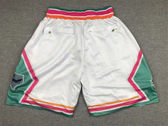 San Antonio Spurs 2021 City Edition Shorts - White