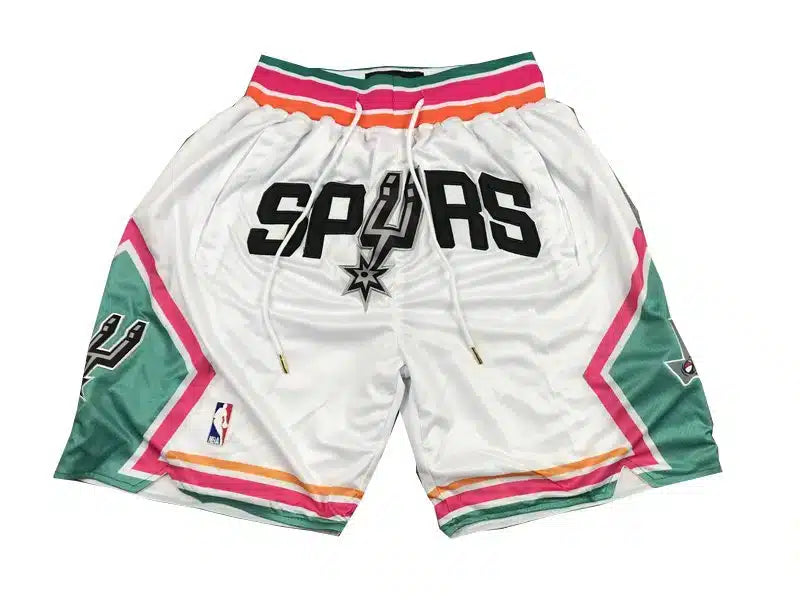 San Antonio Spurs 2021 City Edition Shorts - White