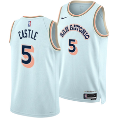 Stephon Castle San Antonio Spurs 2024-2025 City Jersey - Stitched Edition