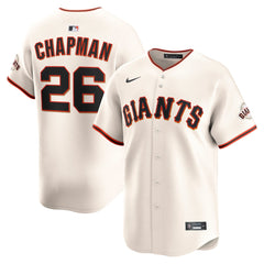 San Francisco Giants Matt Chapman Cream Home Limited Jersey - Stitched Edition