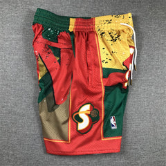 Seattle Supersonic Shorts Hardwood Classics Hyper Hoops