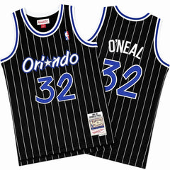 Shaquille O’Neal 32 Magic 1994-95 Black Jersey Stitched