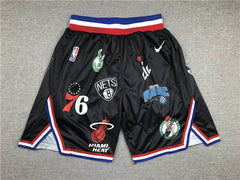 All Teams Logo Basketball Shorts Black
