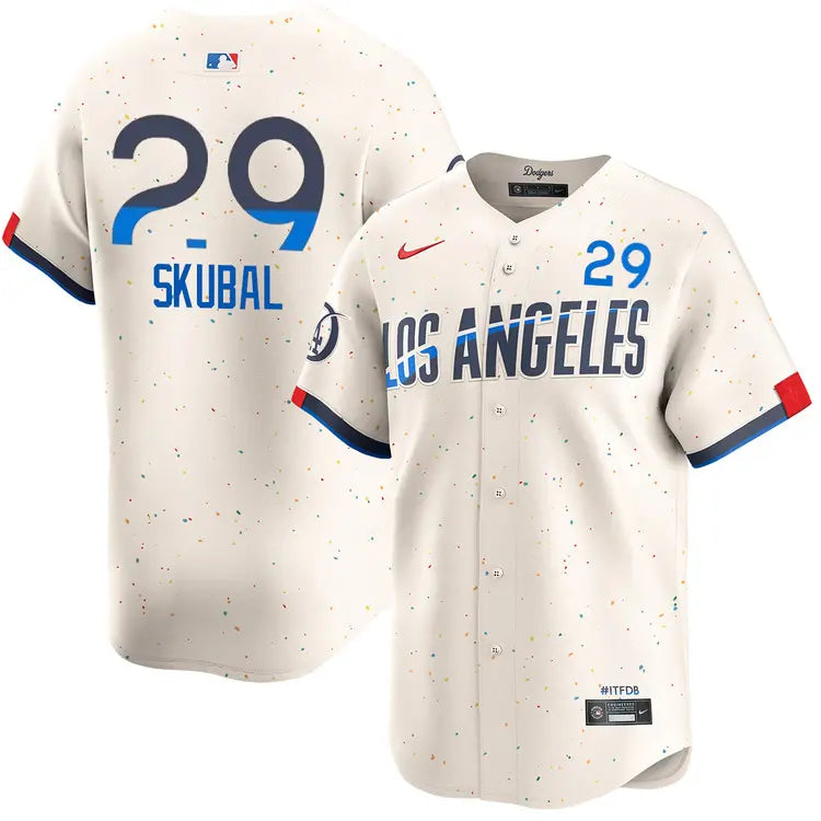 Tarik Skubal #29 LA Dodgers 2026 Cream City Connect Limited Stitched Jersey