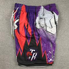 Toronto Raptors Shorts Hardwood Classics Hyper Hoops