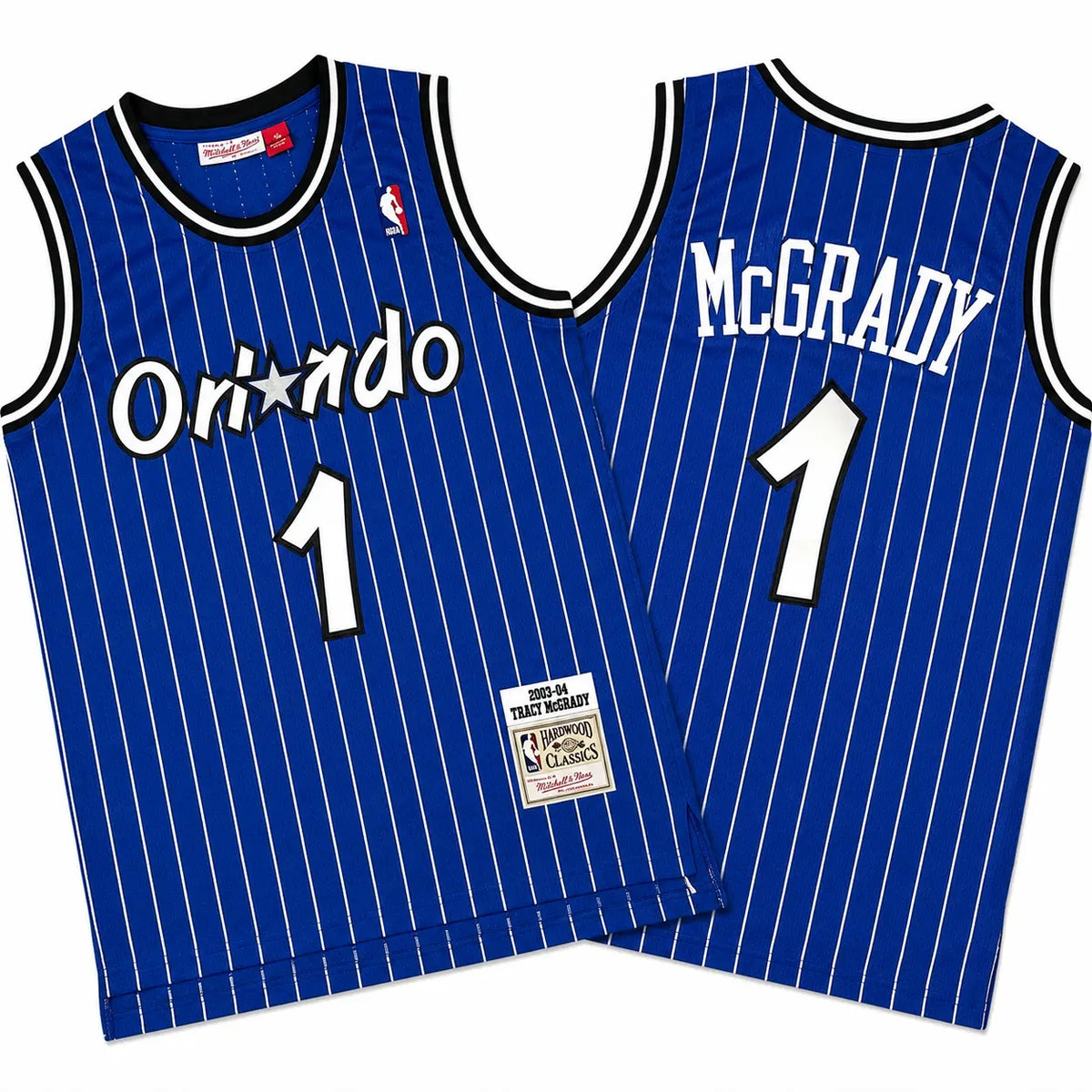 Tracy Mcgrady 1 Magic Throwback Royal Blue Stitched Jersey