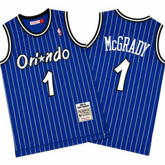 Tracy Mcgrady 1 Magic Throwback Royal Blue Stitched Jersey