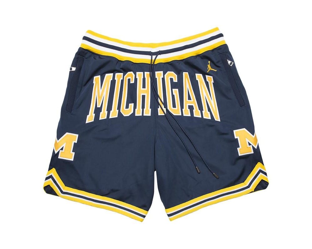 University of Michigan Shorts Navy
