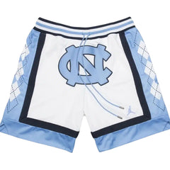 University of North Carolina UNC White Shorts