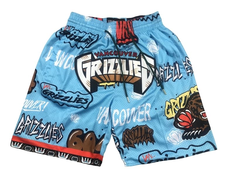 Vancouver Grizzles Slap Sticker Shorts