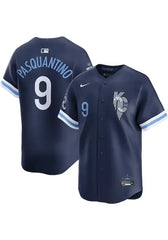 Vinnie Pasquantino Royals Navy Blue City Connect Limited Jersey Stitched