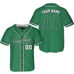 Personalized Team Name And Number Baseball Jersey, Custom Baseball Jersey Shirt