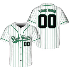 Personalized Team Name And Number Baseball Jersey, Custom Baseball Jersey Shirt