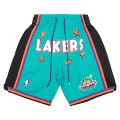 Los Angeles Lakers 1995 Rookie Green Shorts