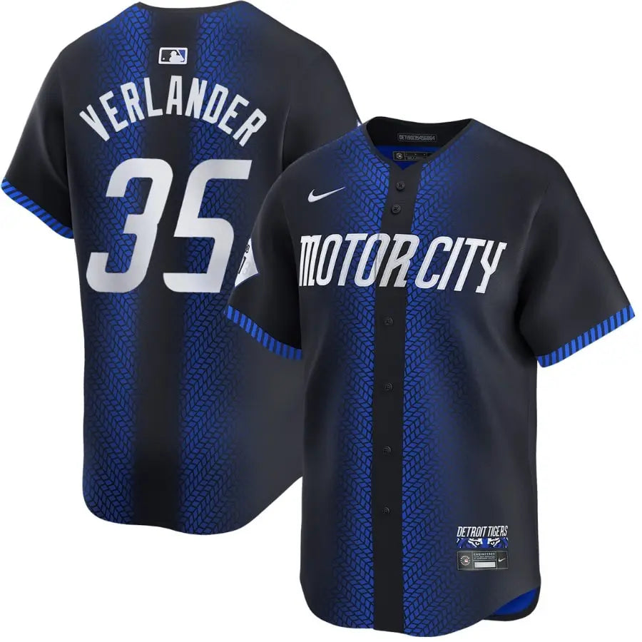 Justin Verlander Tigers City Connect Limited Jersey Stitched
